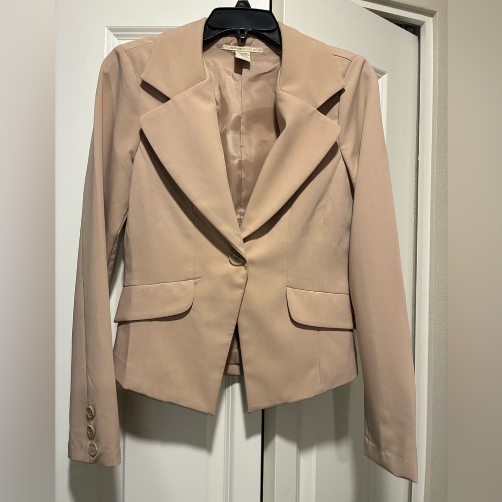 Hot Kiss Beige Blazer